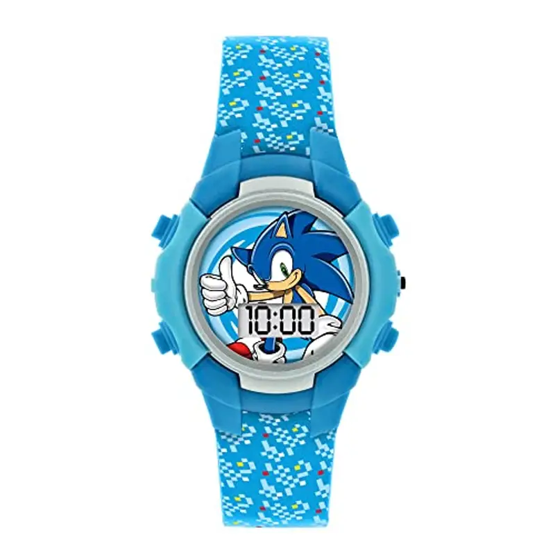 Sonic Orologio Digitale Quarzo Ragazzo con Cinturino in Silicone SNC4036