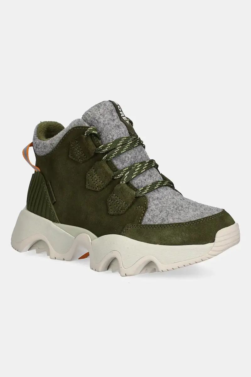 Sorel stivali da neve KINETIC IMPACT CARIBOU PLUS WP colore verde 2099121355