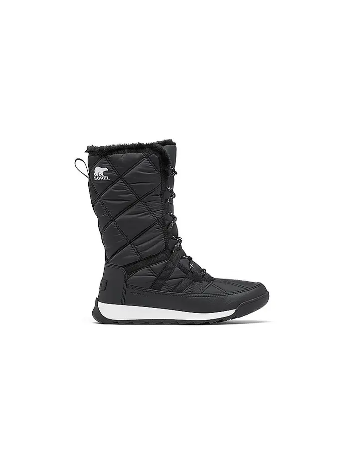 Sorel Stivali invernali da donna Whitney II Plus Tall Lace WP nero