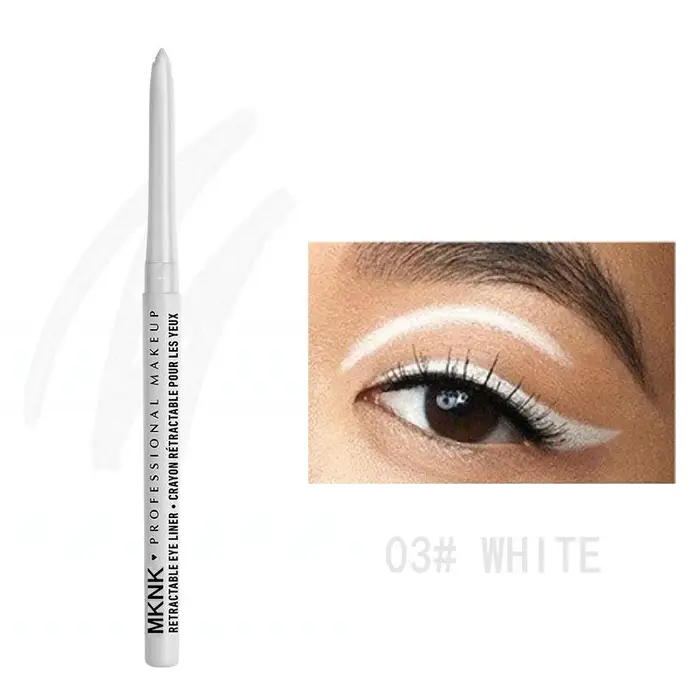 South Moon Matita eyeliner in gel, impermeabile, a lunga durata, facile da indossare, trucco per occhi, naturale, opaco, Silkworm Eye Liner