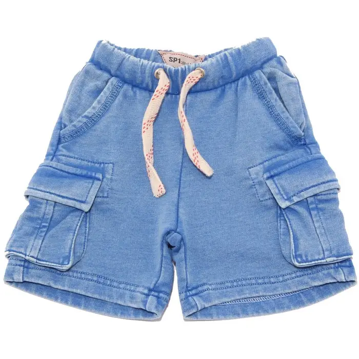 Sp1 Pantaloni corti bluette cotton short pant