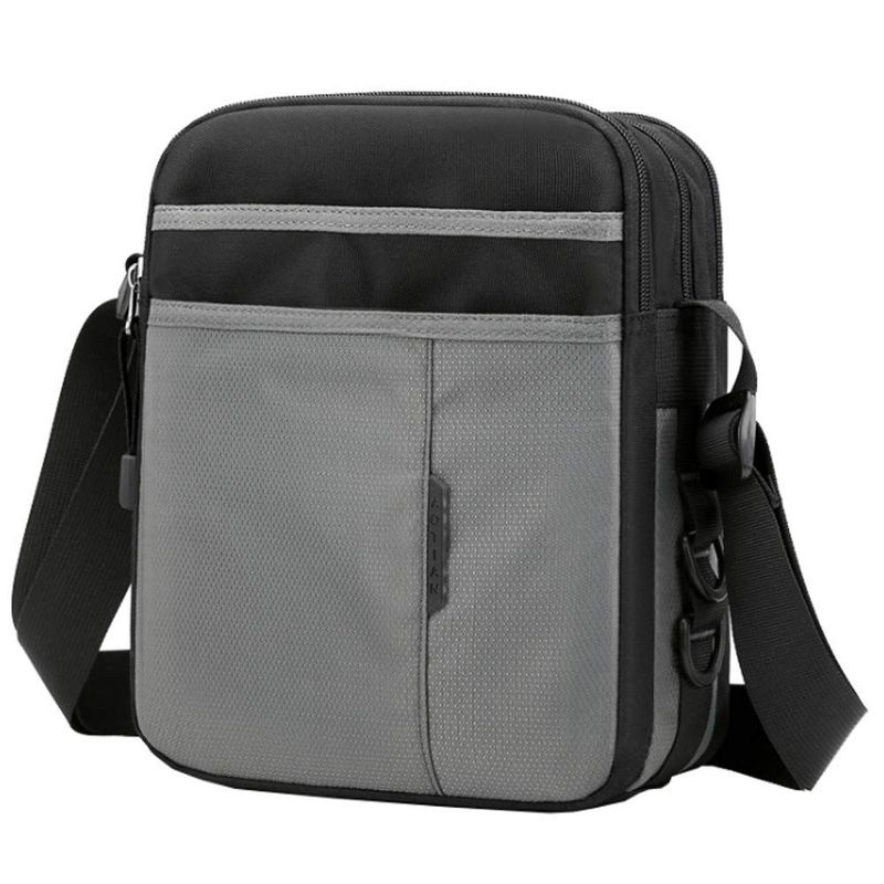 SPAHER Borsa a tracolla Uomo Grigio 7754