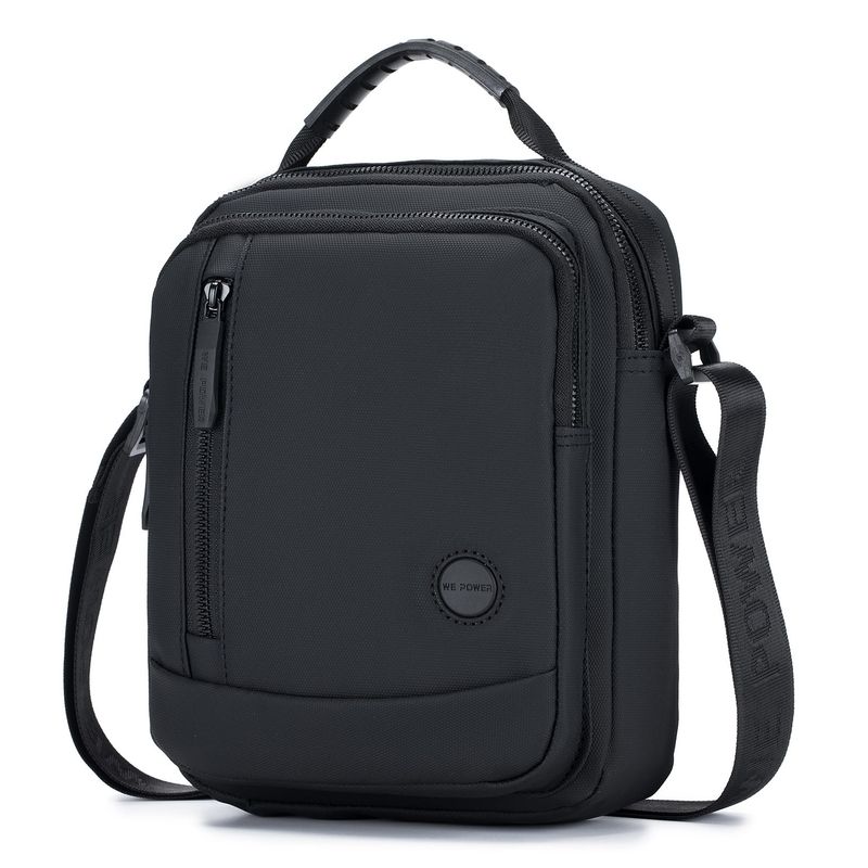 SPAHER Borsello Uomo Nero 7752