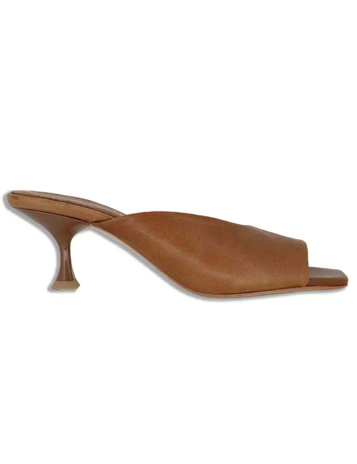 Spatarella Sandali Asymmetric Chic in pelle cuoio tacco alto Donna SP261405 014