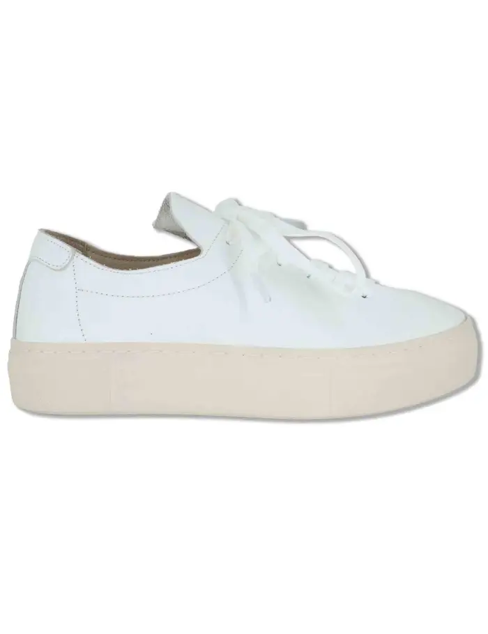 Spatarella Sneakers in pelle bianca Donna SP60030 100