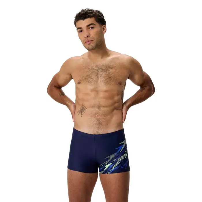 Speedo Costume Parigamba Medley Logo Peacoat Blu Uomo
