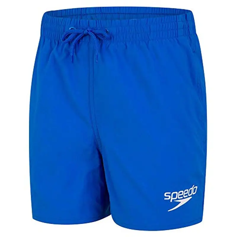 Speedo Men's 16" Watershort Swimming Trunks| Quick Dry | Comfortable Fit | Classic Style | Drawstring Waist, Bondi Blue
