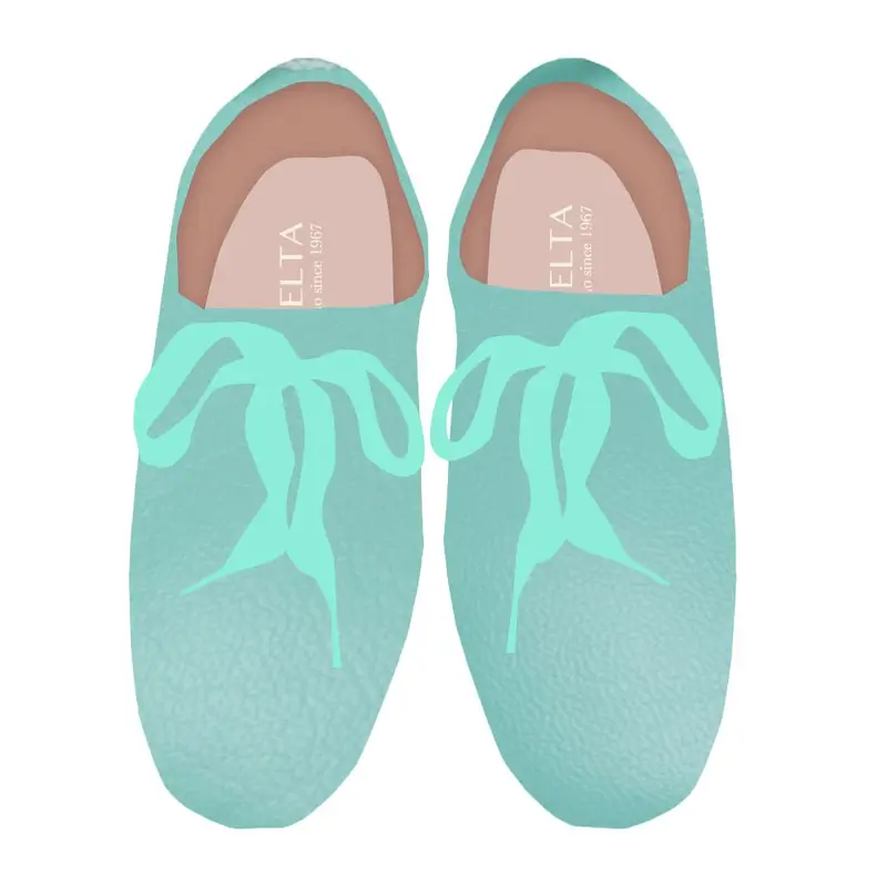 SPELTA MILANO Ballerina Con Fiocco - Nappa Turchese Eu