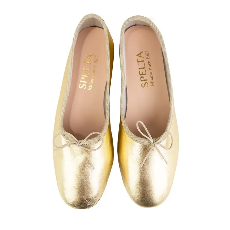 SPELTA MILANO Ballerina - Nappa Oro Eu