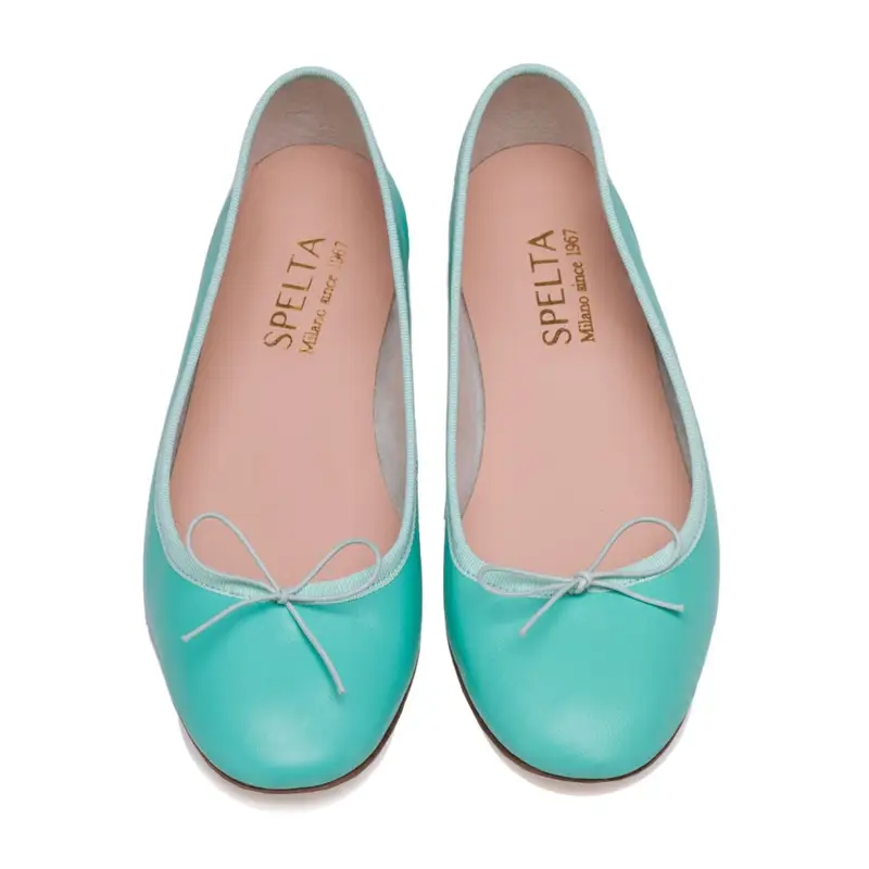 SPELTA MILANO Ballerina - Nappa Turchese Eu