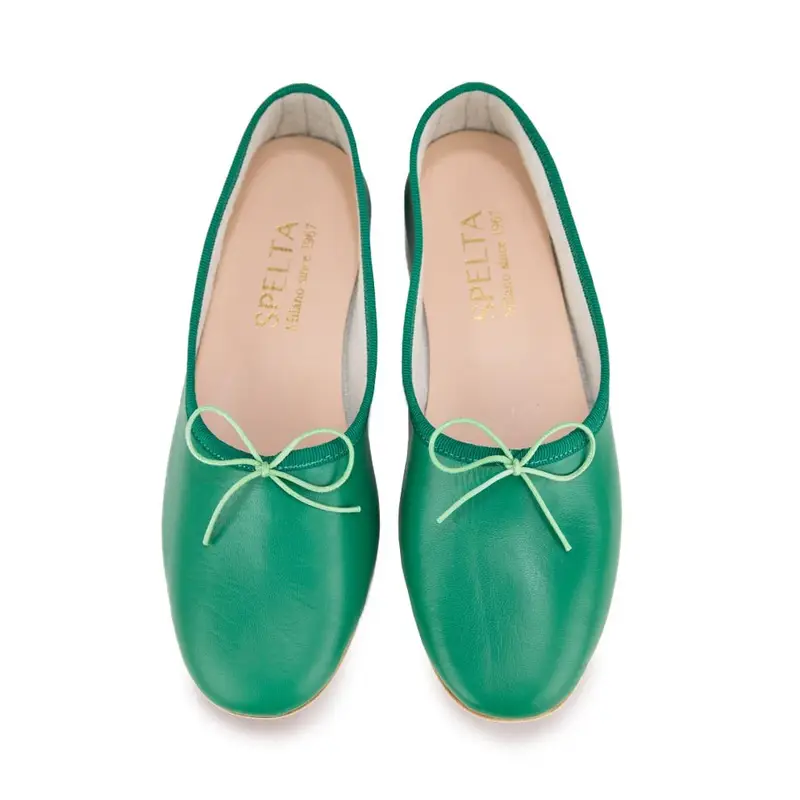 SPELTA MILANO Ballerina - Nappa Verde Eu