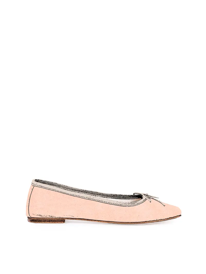 SPELTA MILANO Ballerina - Nude Scamosciato Eu