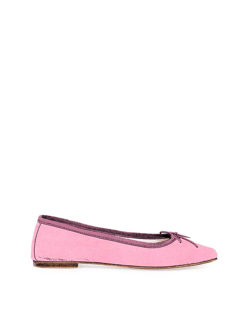 SPELTA MILANO Ballerina - Rosa Antico Scamosciato Eu