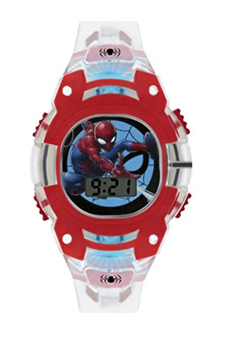Marvel Spiderman Orologio Digitale Bambino con Cinturino in PU SMH4000
