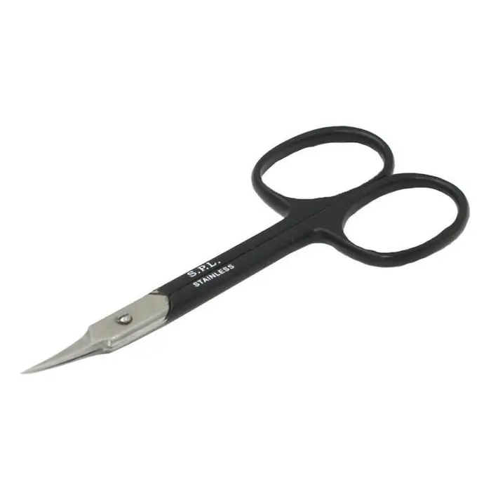 Forbici per cuticole (affilatura manuale di prima classe) SPL 9711 25mm colore argento metallizzato/nero