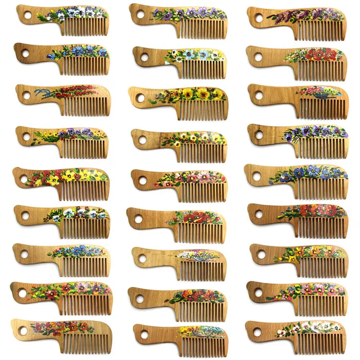 Pettine in legno SPL 1559 in legno colore marrone