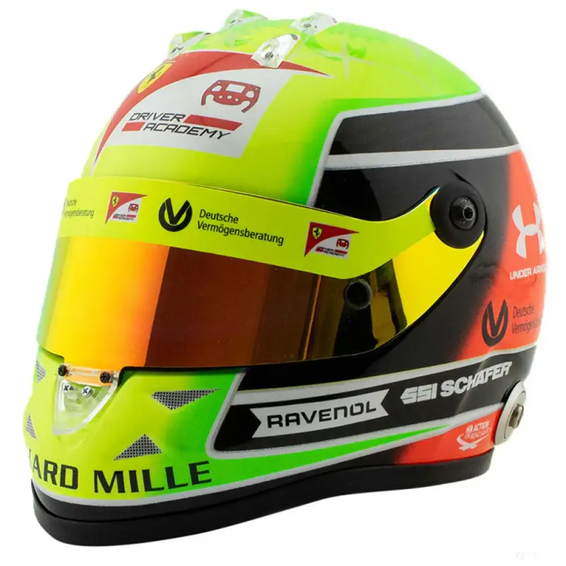 Sponsor Italia 1 2, Mick Schumacher 2020 Mini casco