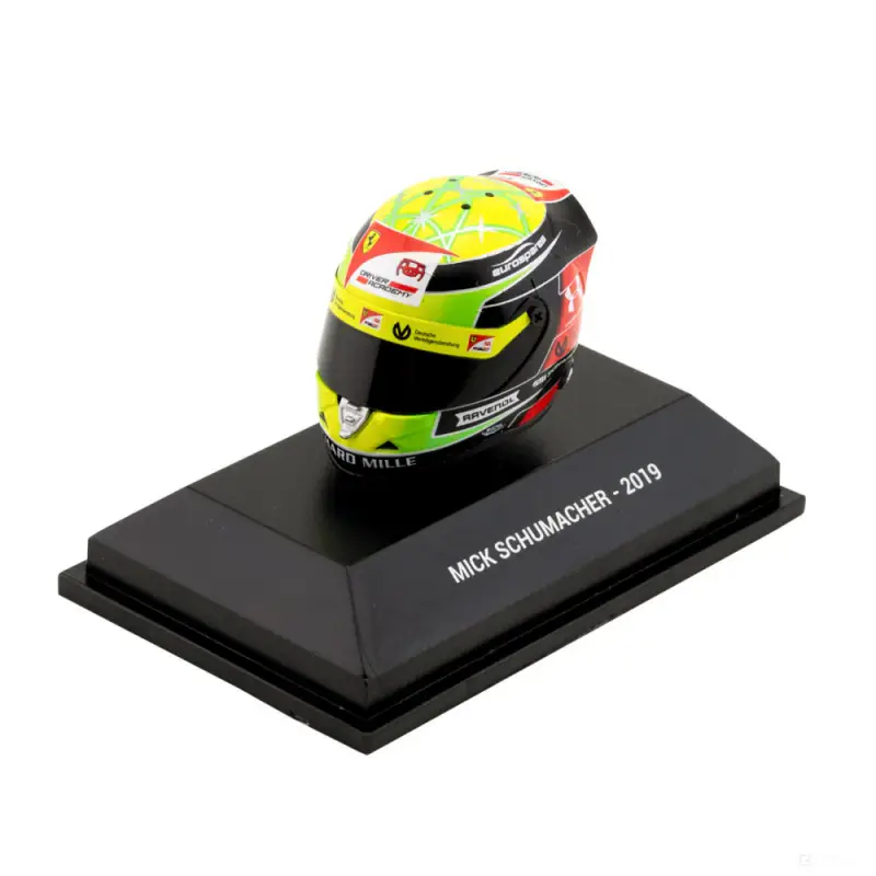 Sponsor Italia 1 8, Mick Schumacher 2019 Mini casco