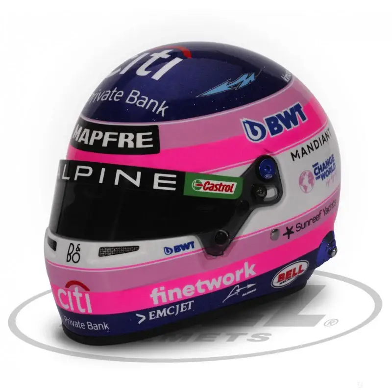 Sponsor Italia Fernando Alonso Mini Helmet 2022 1 2