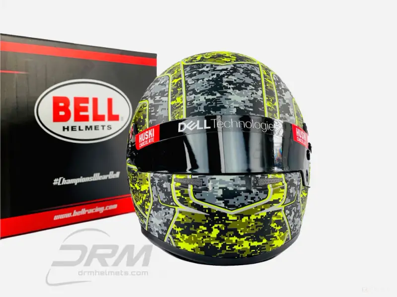 Sponsor Italia Lando Norris Mini casco 2021 Testing 1 2
