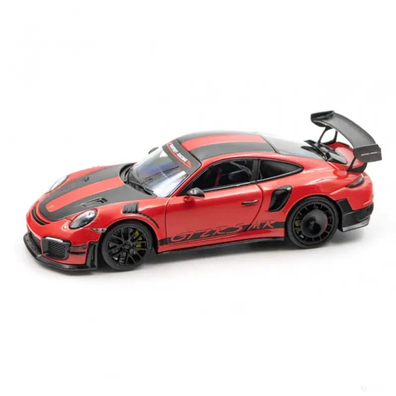 Sponsor Italia Manthey-Racing Porsche 911 GT2 RS MR 2018 Record lap Nordschleife 1 43 Rosso