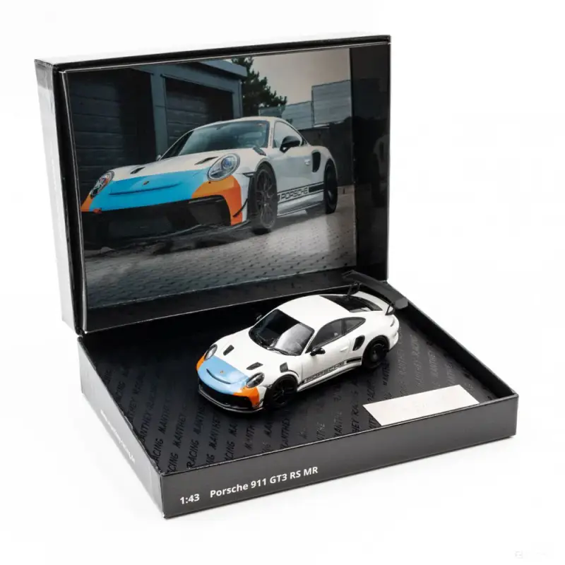 Sponsor Italia Manthey-Racing Porsche 911 GT3 RS MR 1 43 Bianco Collector Edition