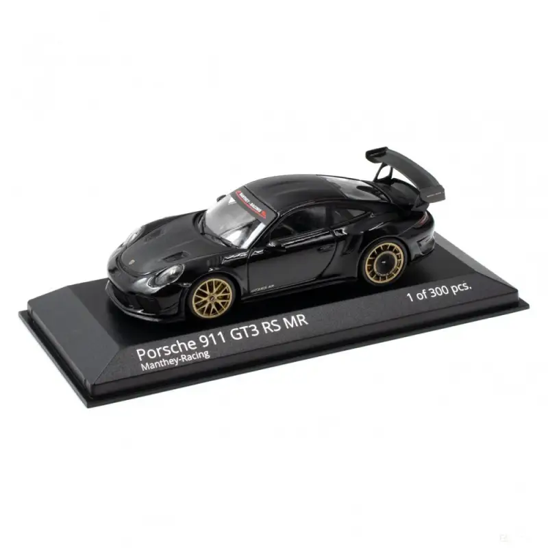 Sponsor Italia Manthey-Racing Porsche 911 GT3 RS MR 1 43 Black