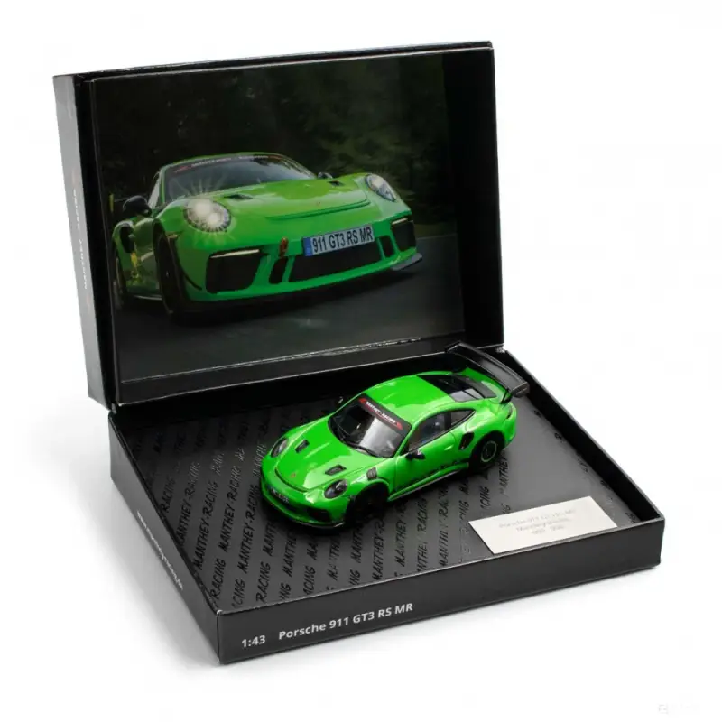 Sponsor Italia Manthey-Racing Porsche 911 GT3 RS MR 1 43 Verde Collector Edition