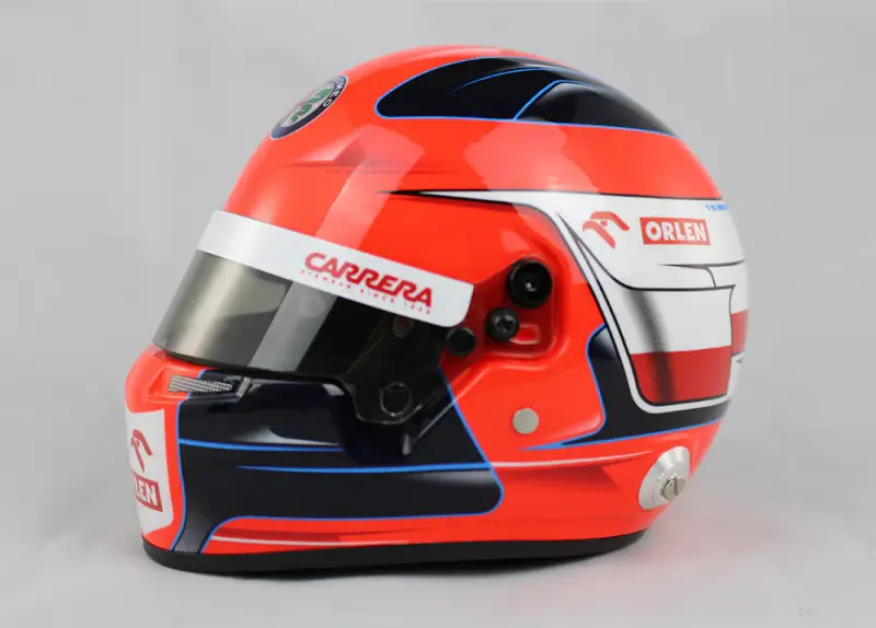 Sponsor Italia Robert Kubica Mini casco, 2021 1 2