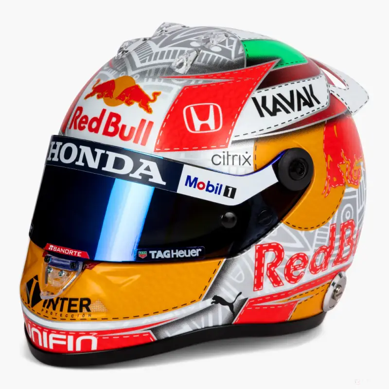 Sponsor Italia Sergio Pérez Mini casco, 2021, Austria GP 1 2