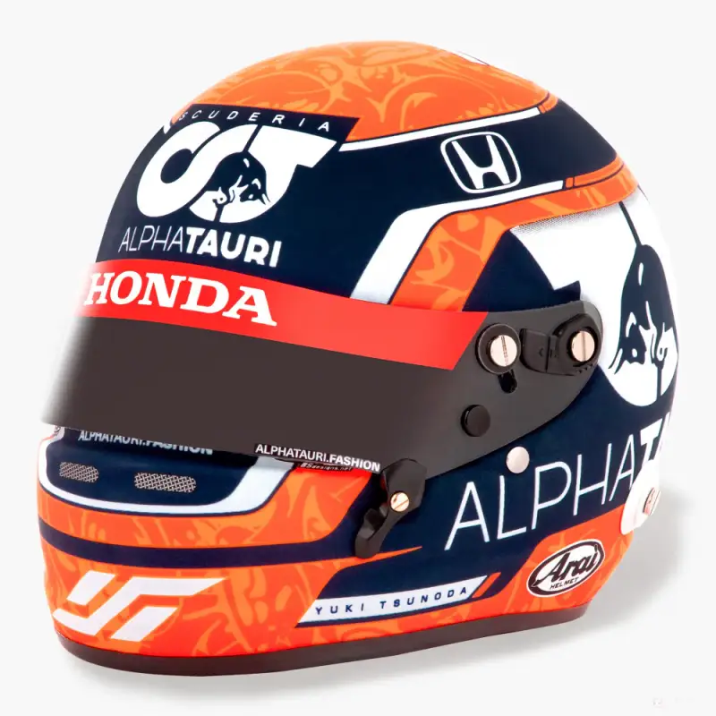 Sponsor Italia Yuki Tsunoda Mini casco, 2021