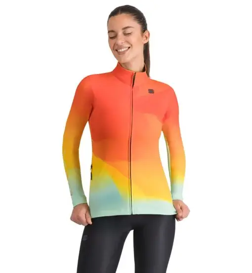 Sportful Doro - felpa in pile - donna Orange