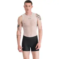 Sportful Maglia intima smanicata ciclismo Light Mesh Bianco