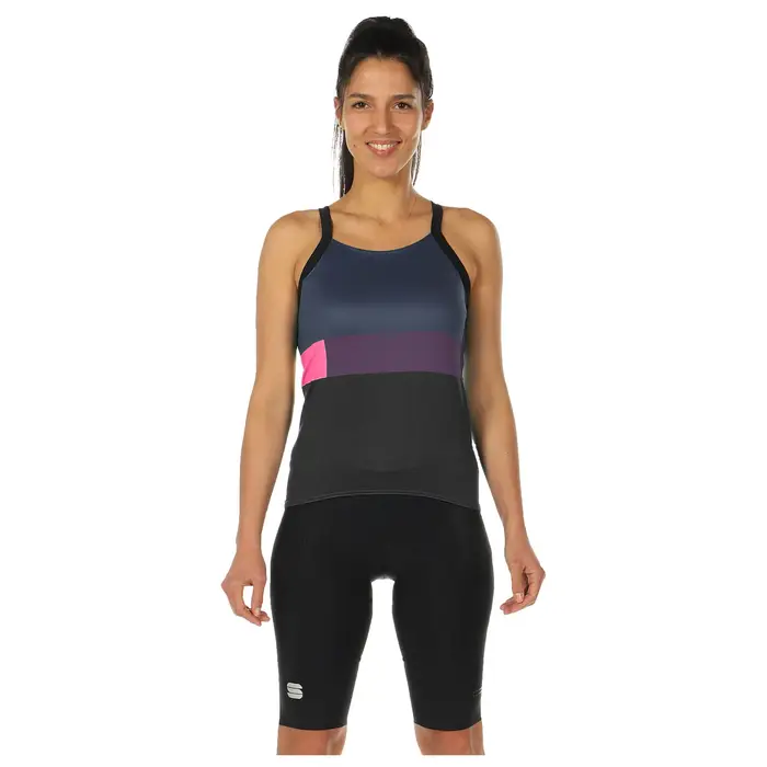 Sportful Set donna (2 articoli) Snap Top Blu scuro