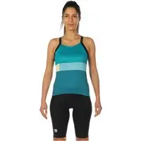 Sportful Set donna (2 articoli) Snap Top Turchese