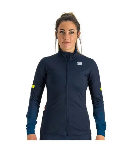 Sportful Squadra Jersey W- giacca sci da fondo - donna Blue