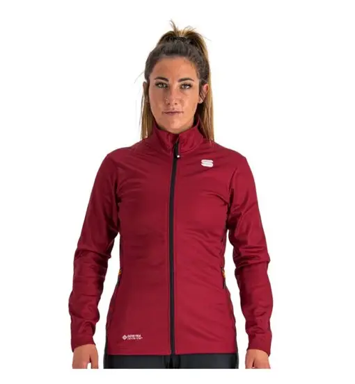 Sportful Squadra Jkt W - giacca sci da fondo - donna Red