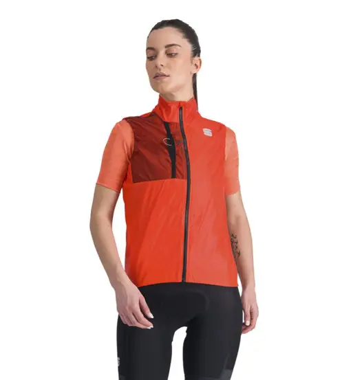 Sportful Supergiara Layer W - gilet ciclismo - donna Orange