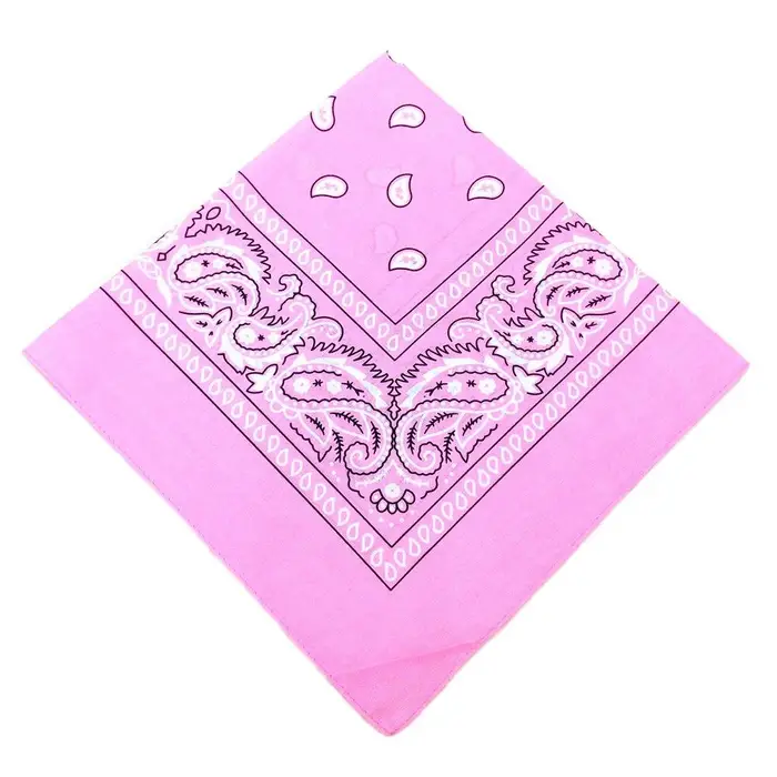 Moda Bandana Fazzoletto Testa Hip Hop Sciarpe quadrate Stampa Fazzoletto Donna Uomo Fascia per capelli Sciarpa al collo Copricapo sportivo Avvolgere la testa Sciarpa