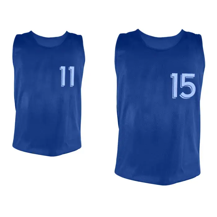 Sporti Chasuble numerata da 11 a 15 (x5) Bleu