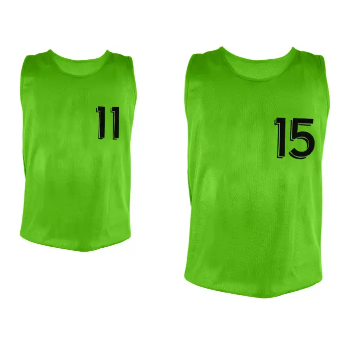Sporti Chasuble numerata da 11 a 15 (x5) Vert