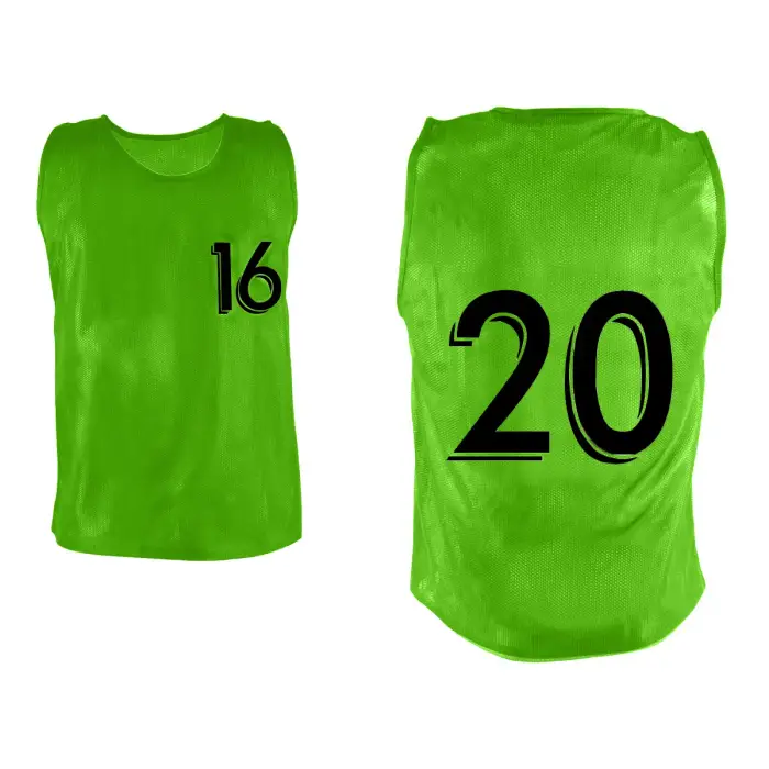 Sporti Chasuble numerato da 16 a 20 (x5) Vert