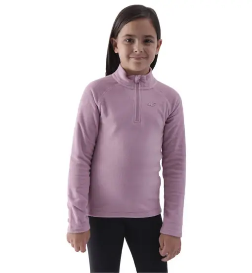 Sportler F052 Jr - felpa in pile - bambina Pink