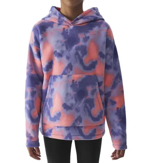 F210 Jr - felpa in pile - bambina Blue