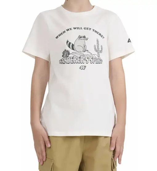 Sportler T-shirt Jr - bambino White