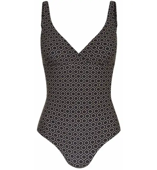 Sportler V Neck W - costume intero - donna Black