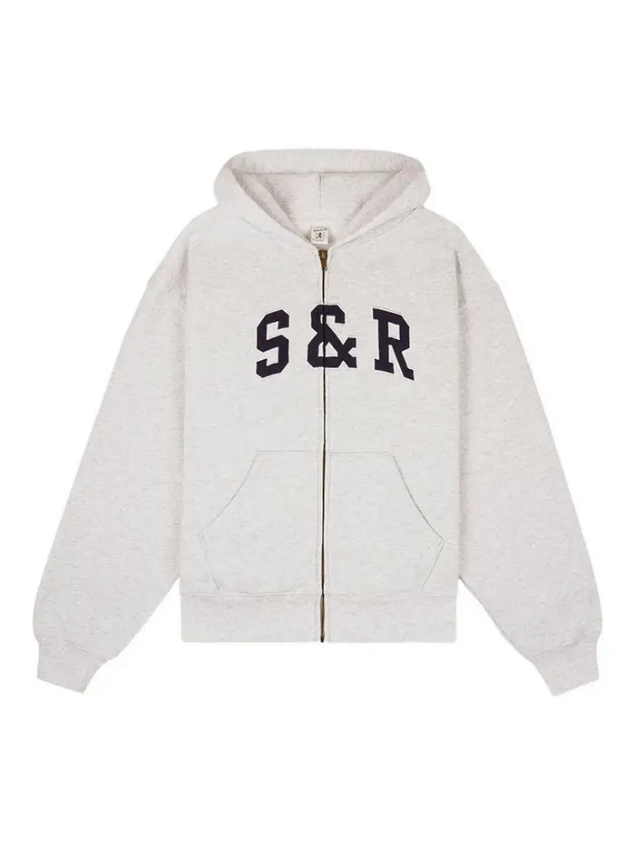 Sporty & Rich Felpa Grigio