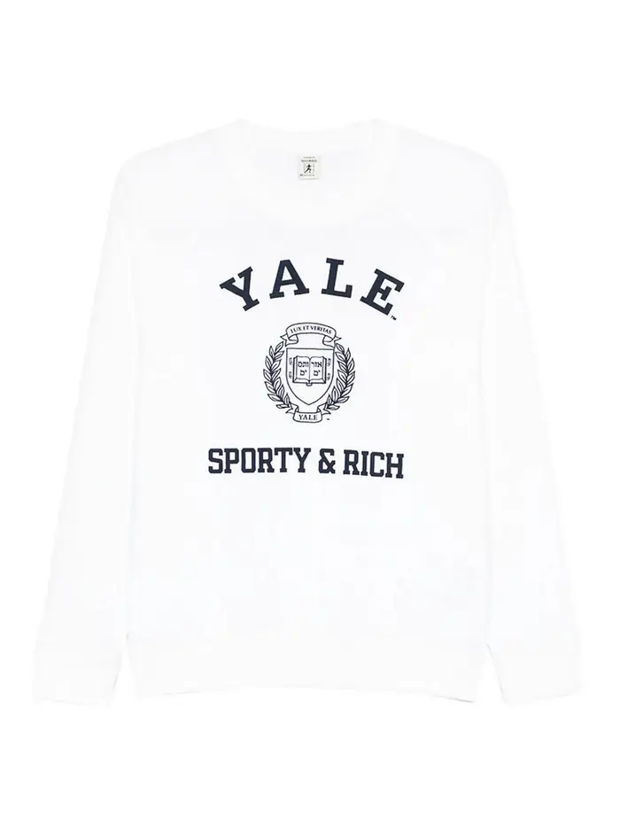 Sporty & Rich Maglione Bianco