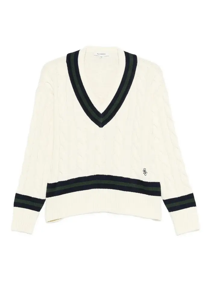 Sporty & Rich Maglione Color Carne E Neutri