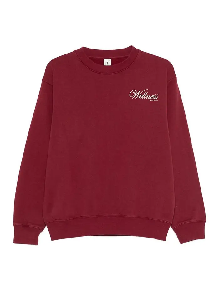 Sporty & Rich Maglione Rosso